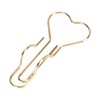 50pcs Heart Pen Clips Plated Metal Pen Holder Clips Small