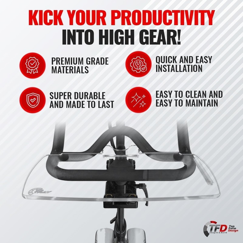 TFD The TrayV2 | Improved V2 Tray for Peloton Bike