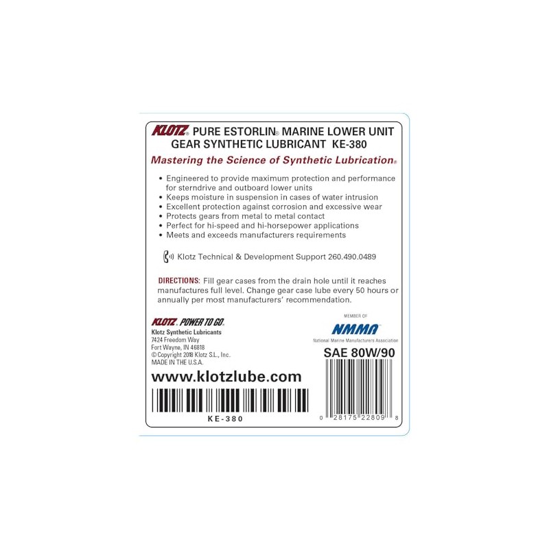 KE Motor Oils (80W/90)