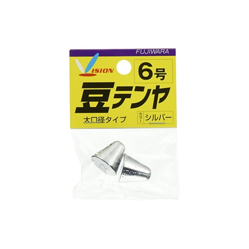 フジワラ(FUJIWARA) 豆テンヤ 6号 シルバー