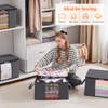 Lifewit 6 Pack Clothes Storage Bags, Foldable Storage Box Moving