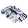 Dog Life Vest Reflective Adjustable Pet Floatation Life Jacket with