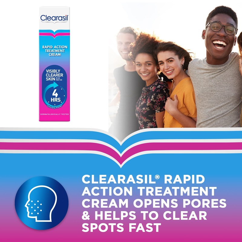 Clearasil Ultra Rapid Action Gel - Salicylic Acid Skin Moisturizer