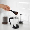 Ikea UPPHETTA coffee/tea maker, 0.4 l, glass/stainless steel