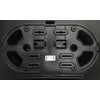 vonDrehle 3253 Jumbo Roll Twin Jr. Commercial Bath Tissue Dispenser,