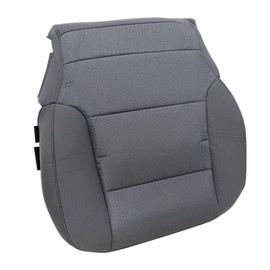 Priprilod Dark Ash Gray Cloth Driver or Passenger Side Bottom Replacement Seat Cover Compatible with Chevy Silverado LS Z71 LT 2015 2016 2017