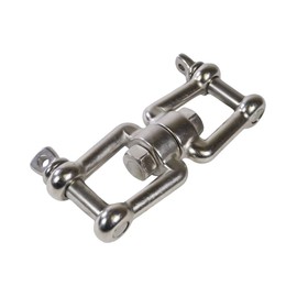 MarineNow Jaw - Jaw Swivel Anchor Connector 316 Stainless Steel [10mm (3/8") 01-Pack]