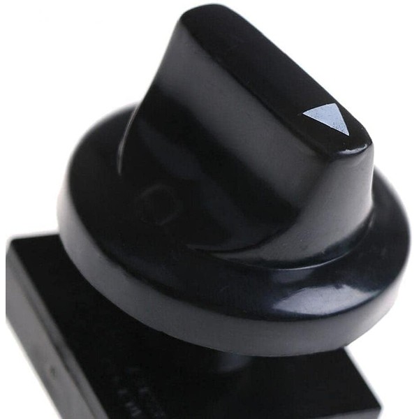 1PC Black Fan Rotary Switch,4 Position 3-Speed Fan Selector Rotary