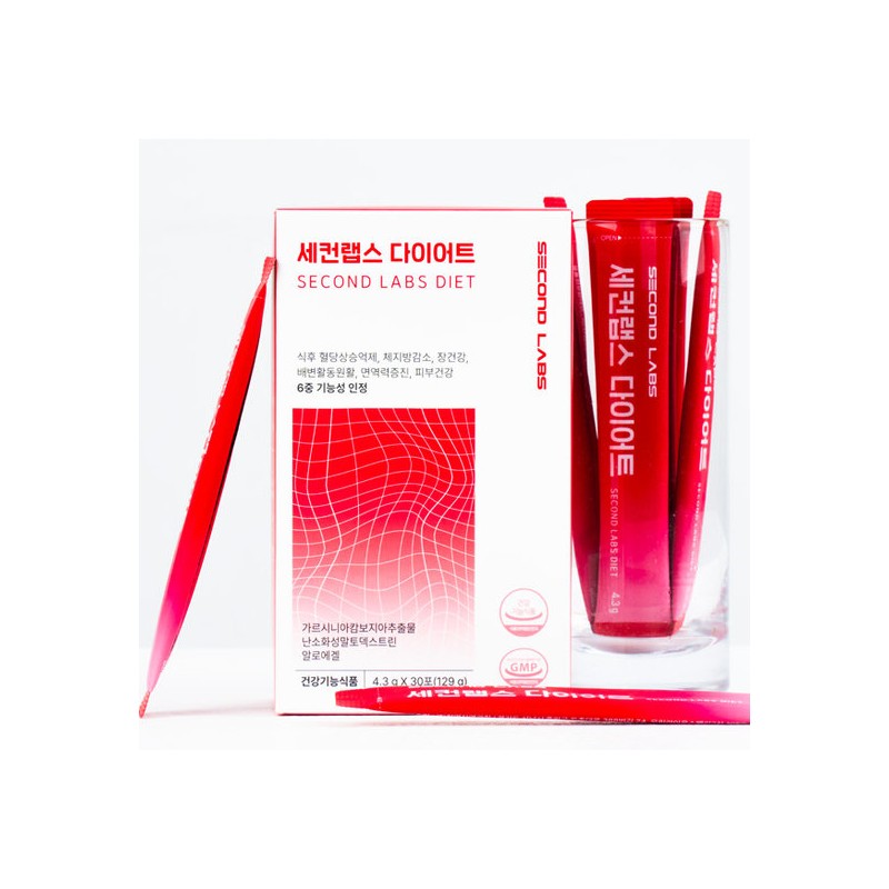 Second Labs 6-in-1 Functional Diet Sticks (4 Boxes) / 세컨랩스