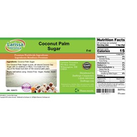 Coconut Palm Sugar (8 oz, ZIN: 526373)