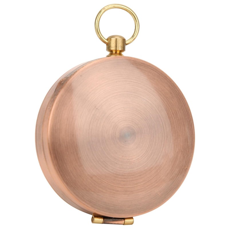 Compass Vintage Retro Portable Pocket Compass Copper Metal Camping Hiking