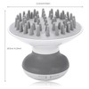 Electric Head Massager Anti Static Scalp Relaxation Stress Relief Hair
