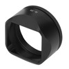 Square Metal Lens Hood for X100VI (Black)