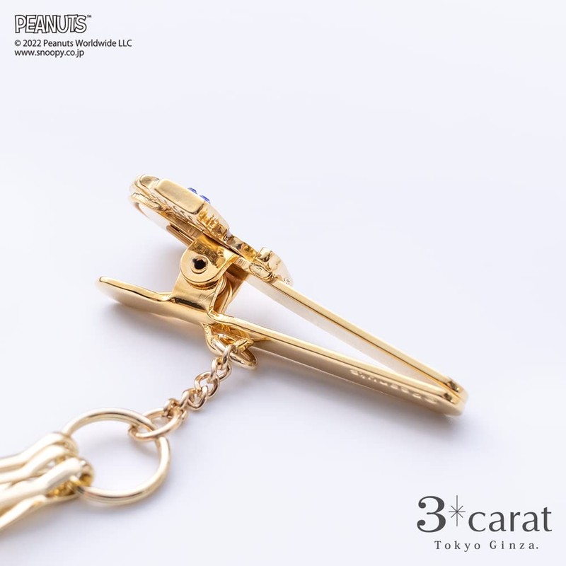 3 Carat Peanuts Mini Snoopy Bag Key Clip, Gift, Key