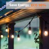 Visther 48-Pack LED Outdoor String Light Bulbs, Waterproof S14 Replacement