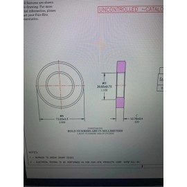 Fair-Rite 5978011101   FERRITE CORE TOROID 78  ***2 PIECE LOT ***