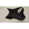 CUSTOM SEAT COVERS YAMAHA 06-07 YZF R6 BLACK CARBON FIBER