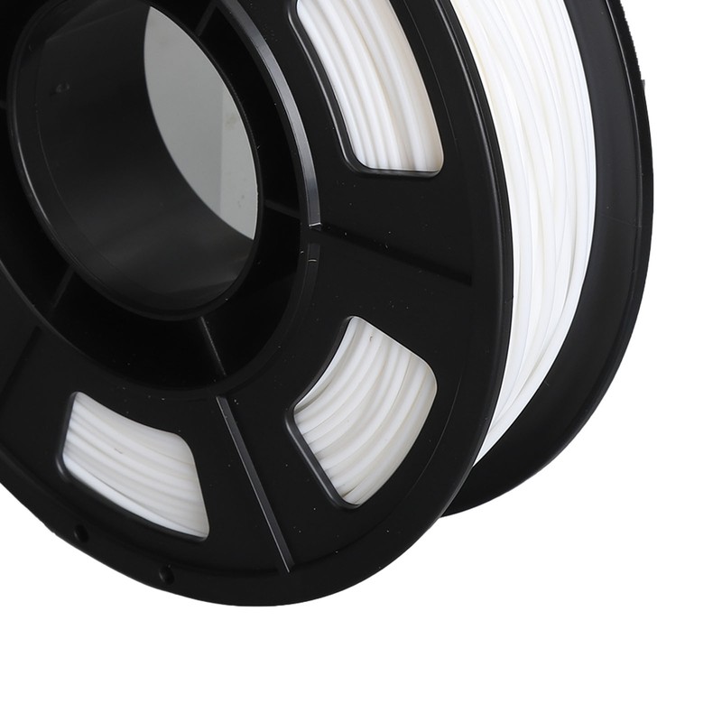 3D Printer Filament White 1.75mm 8.8oz Net Weight 180 to
