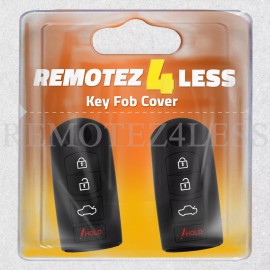 RemoteSuperMarket 2 Key Fob Cover for 2017 2018 Toyota Yaris iA Remote Case Rubber Skin Jacket