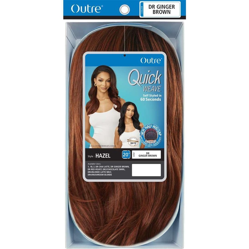 Outre Quick Weave - Hazel (DR2/CHOCOLATE SWIRL)