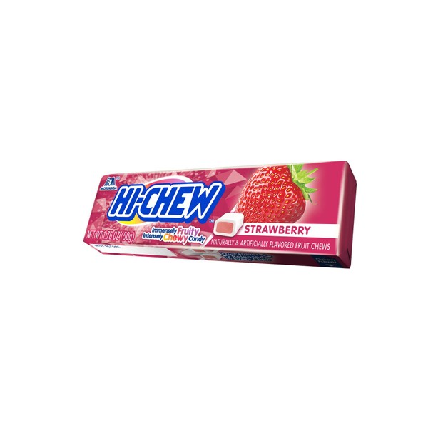 Morinaga Hi-Chew Strawberry Fruit Chews, 1.76 Ounce Packages