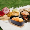 ECWAY Bread Box for Kitchen Countertop - Bamboo Fiber Bread