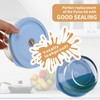 Replacement Lids for Pyrex 7201-PC 4 Cup, Silicone Round Storage
