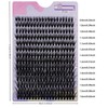 Natural False Eyelashes for Lash Extensions, 280 Clusters/set Individual False