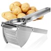 COM-FOUR® Potato Press Made of Stainless Steel, Dishwasher-Safe - spaetzle