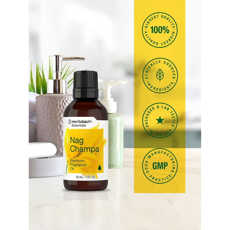 Horbäach Nag Champa Fragrance Oil | 1 fl oz (30ml)