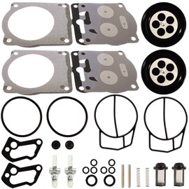 LIYYDS 2Pcs Carburetor Rebuild Repair Kit Compatible with Mikuni SBN Yamaha SEA-DOO 951cc GSX LIMITED GTX LRV RX VSP-L XP LTD GP800 GP800R GP1200R XL800 XR1800 XL1200 XLT800 XLT1200