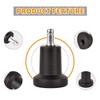Carkio High Profile Bell Glides Replacement, 5 PCS 7/16" x7/8"(11x22mm)
