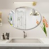 Oval Bathroom Mirror, 28X40 inch Oval Frameless Mirror, Frameless Mirrors