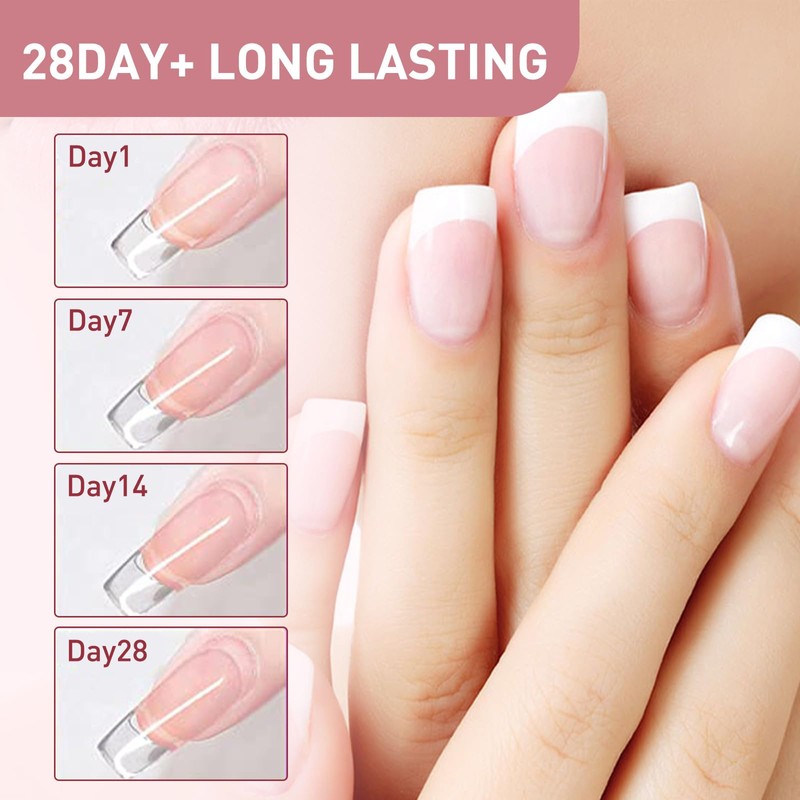 Nail Glue Instant Fix Gel - Cracked Nail Restoration with
