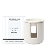 Stoneglow Modern Classics Collection - Ceramic Wax Melter (White)
