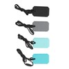 4pcs Sensory Chew Necklace Food Grade Silicone Reduce Anxiety Safe
