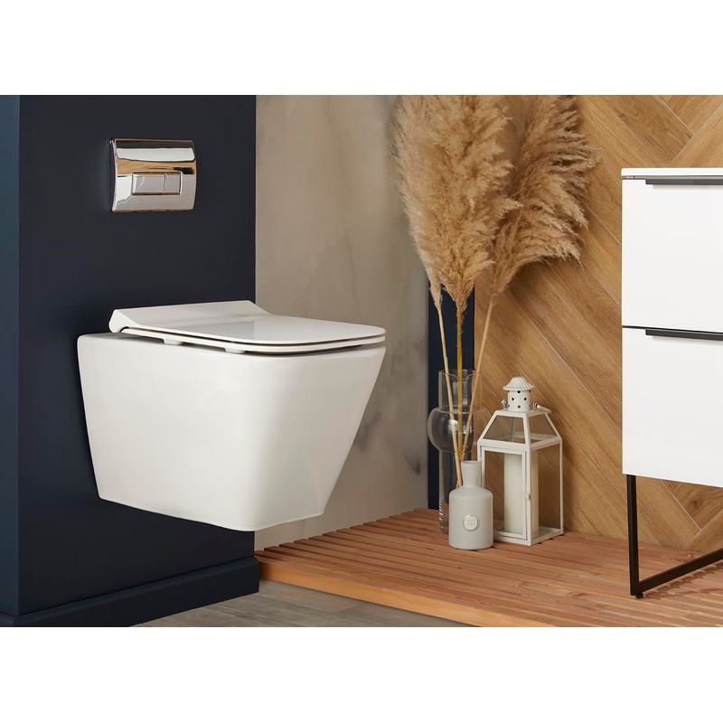 Excel Home Toilet Flush Button Replacement - Dual Button Toilet