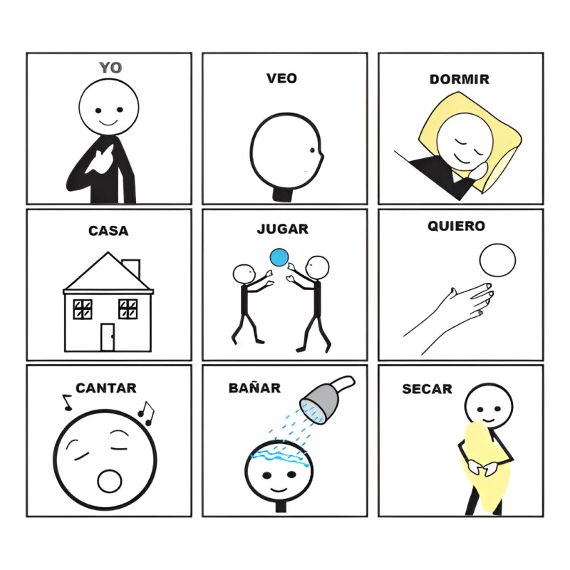 Tarjetas De Comunicación Visual Autismo Terapia Lenguaje