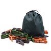20 Large Camo Pegs Clips Clamps For Den Building, Laundry,