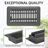 4x8 Floor Register, Floor Vent Covers 2 Pack, Steel Adjustable