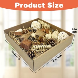 PINVNBY Natural Bird Toys Bird Foraging Box Interactive Parrot Shredding and Chewing Toy for Conure Parakeet Budgie Cockatiel Lovebird Small-Medium Birds (Large)