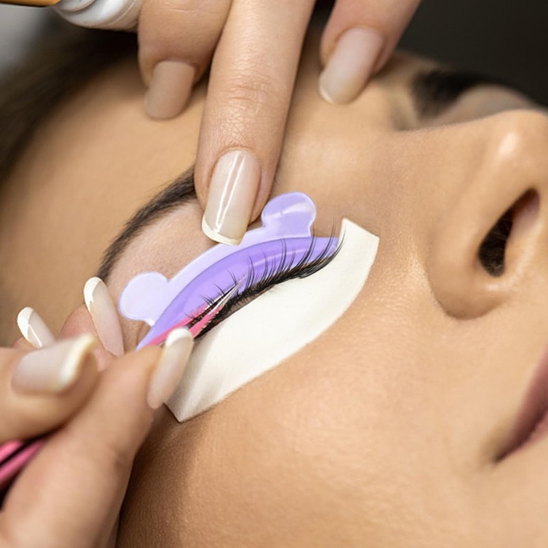 8 Paar Silikon -Wimpernpads, Wimpernverbrennungszubehör, Eyelash Beauty Supplies, Wimpernhebepads.