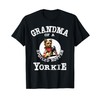Yorkshire Terrier Yorkie Grandmother Grandma Gift T-Shirt