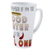 CafePress Good Sister Or The Evil One 17 oz Latte