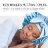 RUAKIVA Gorro de Pelo Rizado de Satn,Gorro de Dormir de