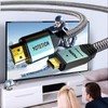 YOTETION 4K Micro HDMI to HDMI Male Cable 25FT, 4K@60Hz