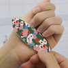 Poker Chips and Ace Cards Pattern Double-Sided Oval Nail File