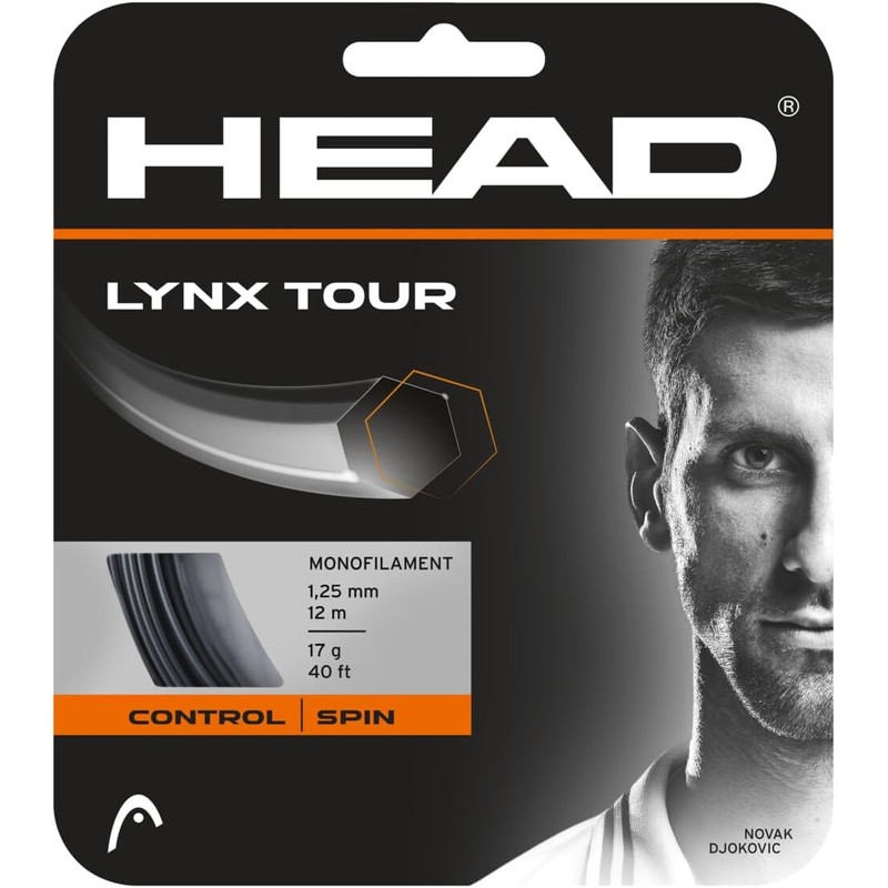 HEAD - Cuerda de Tenis Unisex para Adultos Lynx Tour