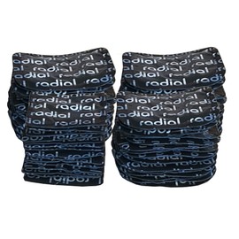 HARZOLE UP-201G60 60pcs tire Repair Patch 30PC 1-3/4" x 1-3/4" 45 x 45mm, 30PC 2-1/8" x 2-1/8" 54 x 54mm