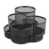 Mesh Desk Organizer 7 Compartments 360 Degree Rotating Multifunctional Pen